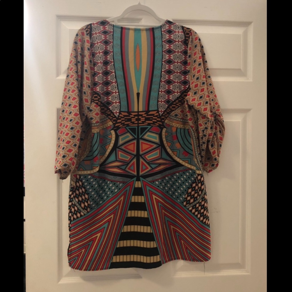 Patterned Tunic - Picture 2 of 2